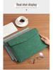 Waterproof Leather A4 Student File Envelope - Large Capacity, Durable Stationery Bag