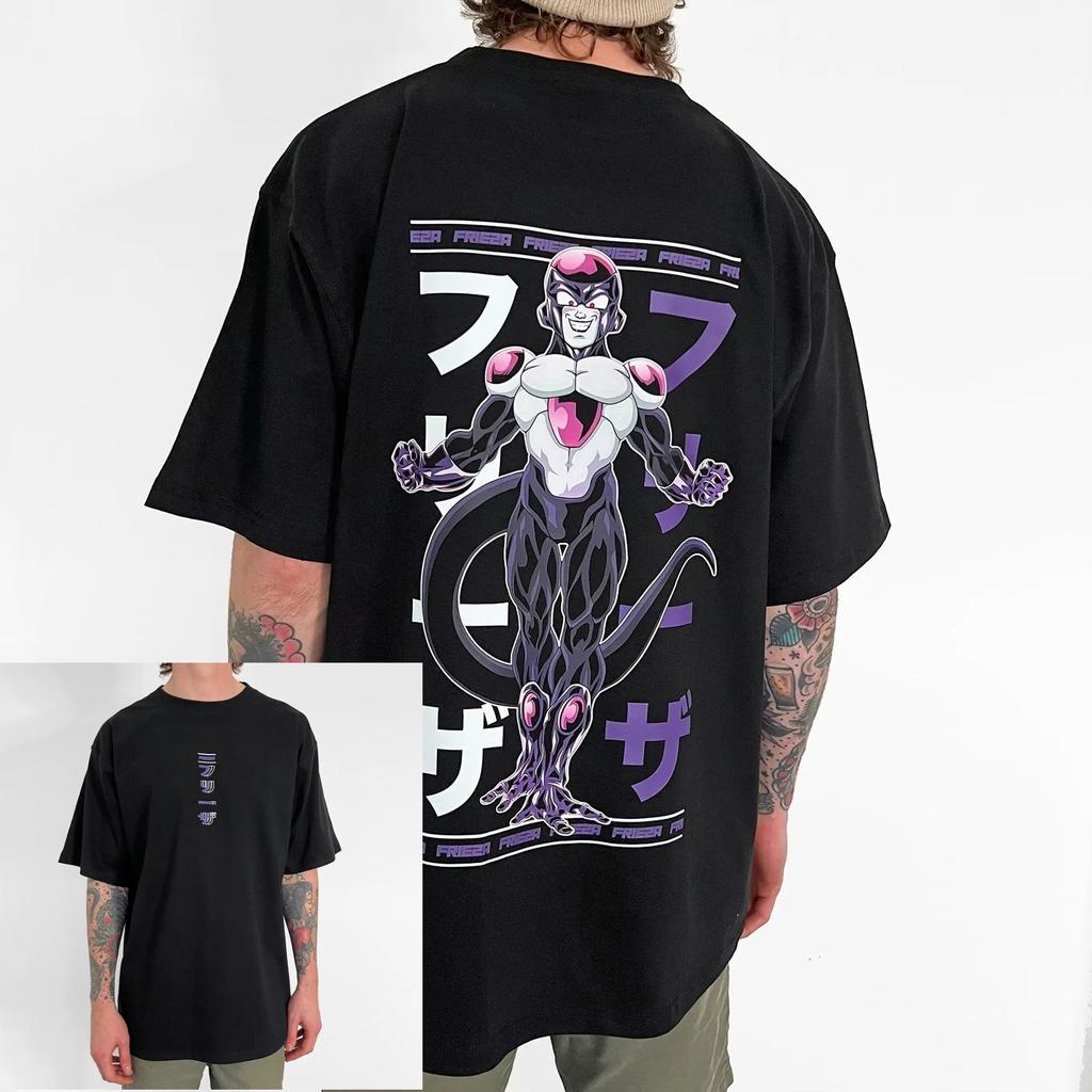 Mens Tshirt Dragon Ball Anime Harajuku Summer Y2k Clothes Women Cotton Oversized Short Sleeves Tee Casual Top Streetwear Brand