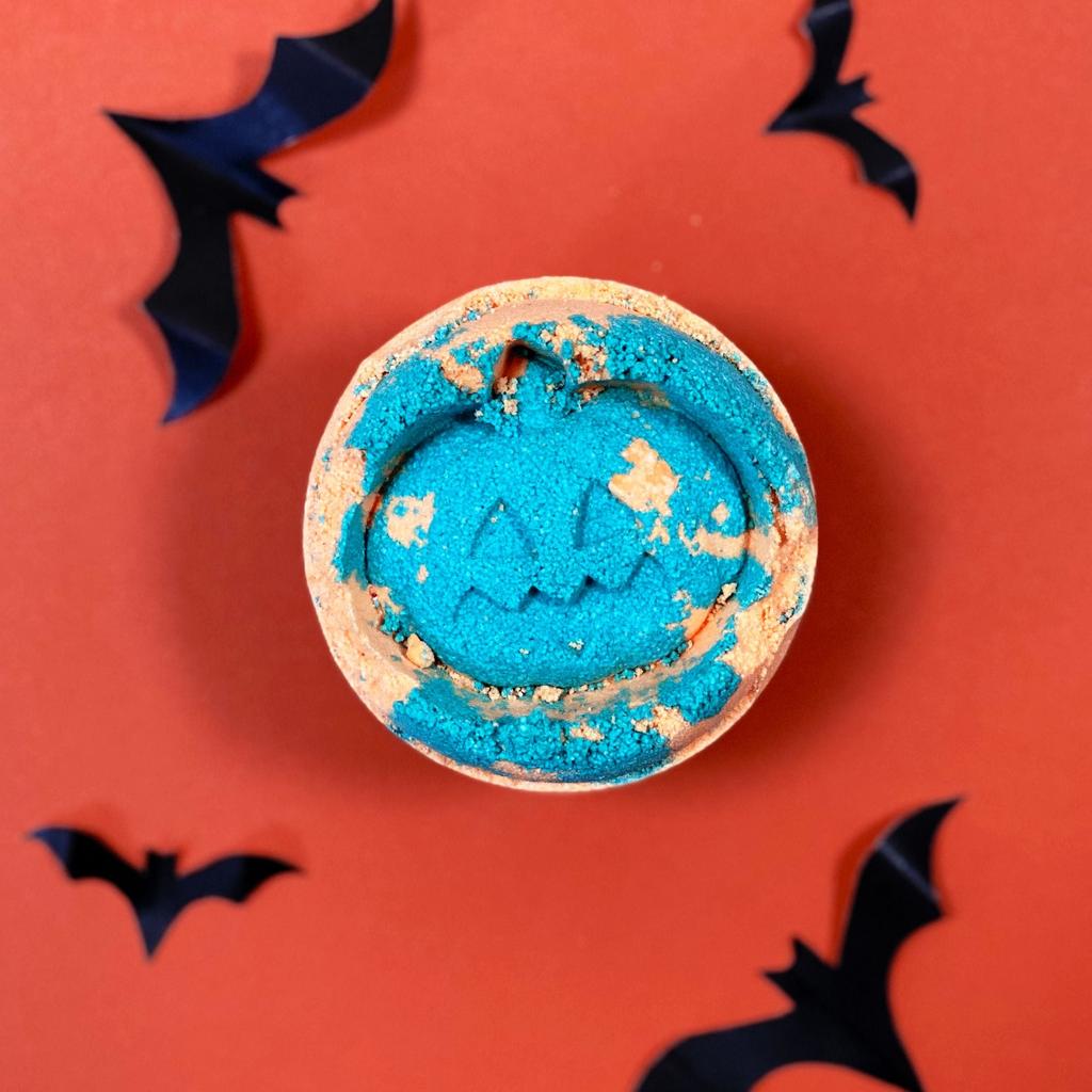 Bath Bomb Halloween Fennel and Orange Vegan
