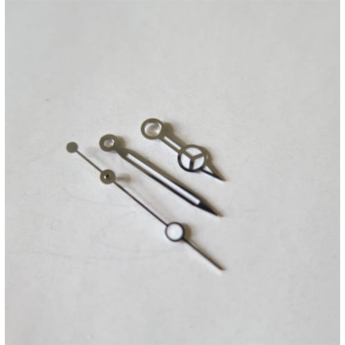Replacement 3-Piece Silver-Plated Watch Hand Kit Movement Parts for ETA 2824, Submariner, Tudor