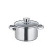 BERNDES Saucepan NEW ROMA 16 Cm 1.9 Liters with Glass Lid