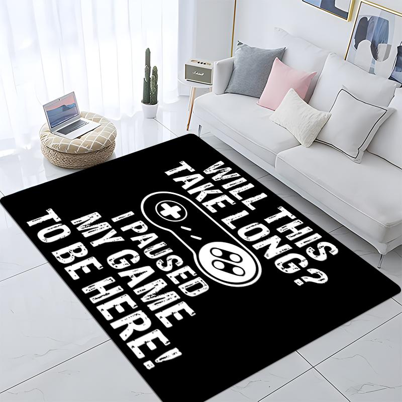 Ковер с игровой ручкой, коврик для йоги в гостиной, коврик для гостиной, коврик для игровой зоны, коврик для ванной комнаты, милый коврик, коврик для двери