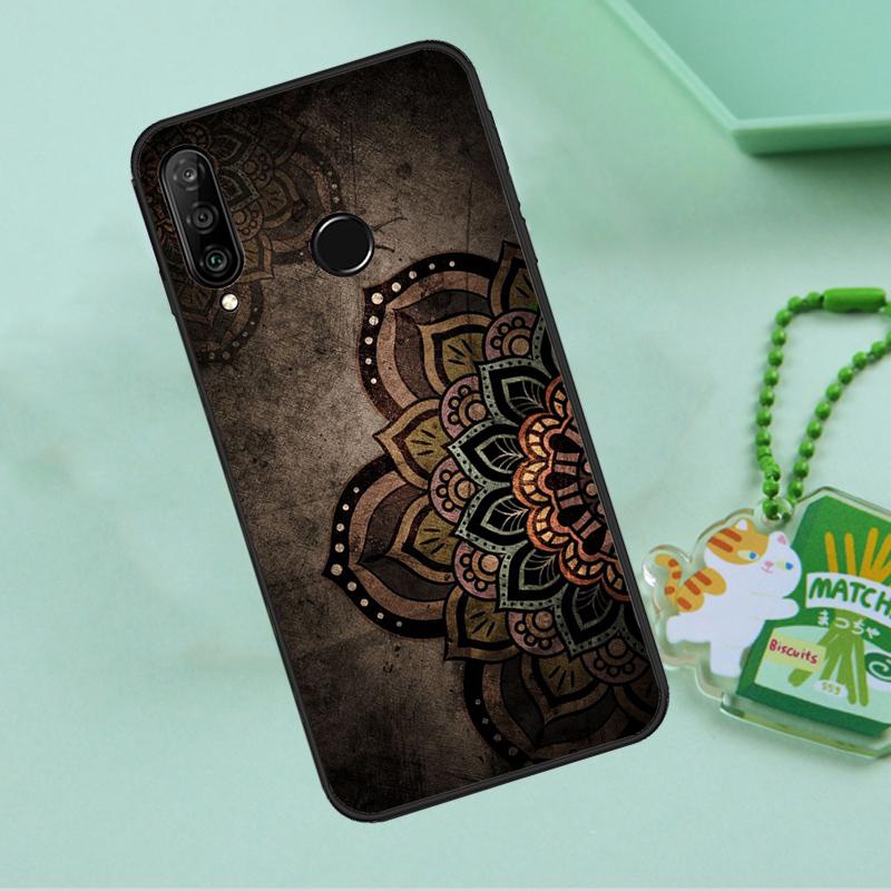 Индийский узор Мандала для Huawei Nova 8i 11i 12i 12s 9 10 SE Y90 Y60 Y70 Y72 Y61 Y91 P20 P30 P40 Lite P60 Pro Чехол