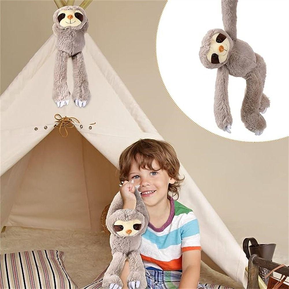 Комфортная кукла, мягкая кукла-ленивец, трехпалый ленивец, плюшевая игрушка, лучший подарок, подарок на день рождения