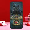 Ведьма Хэллоуин Кот Темная Ведьма Для Чести Магия 7 5 6 8 Pro Чехол Для Honor 200 400 50 70 90 Lite X8c X8b X9a X9b X9c X9d Win