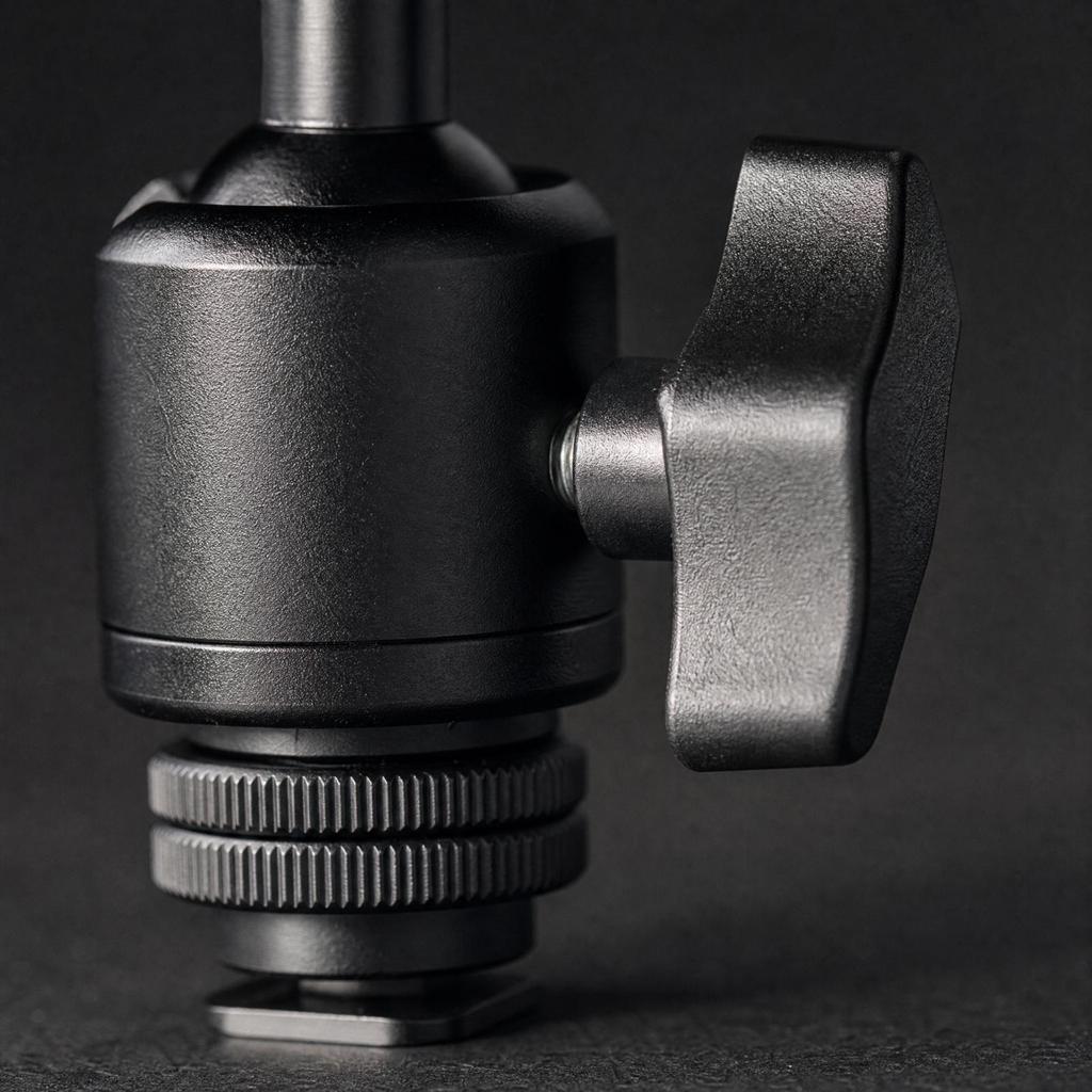 Camera Spherical Head Mount Adjustable Portable for Travel