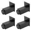 4pcs Aluminum Alloy Adjustable Feet Sofa Bed Foot Legs Support for Cupboard Cabinet Furniture