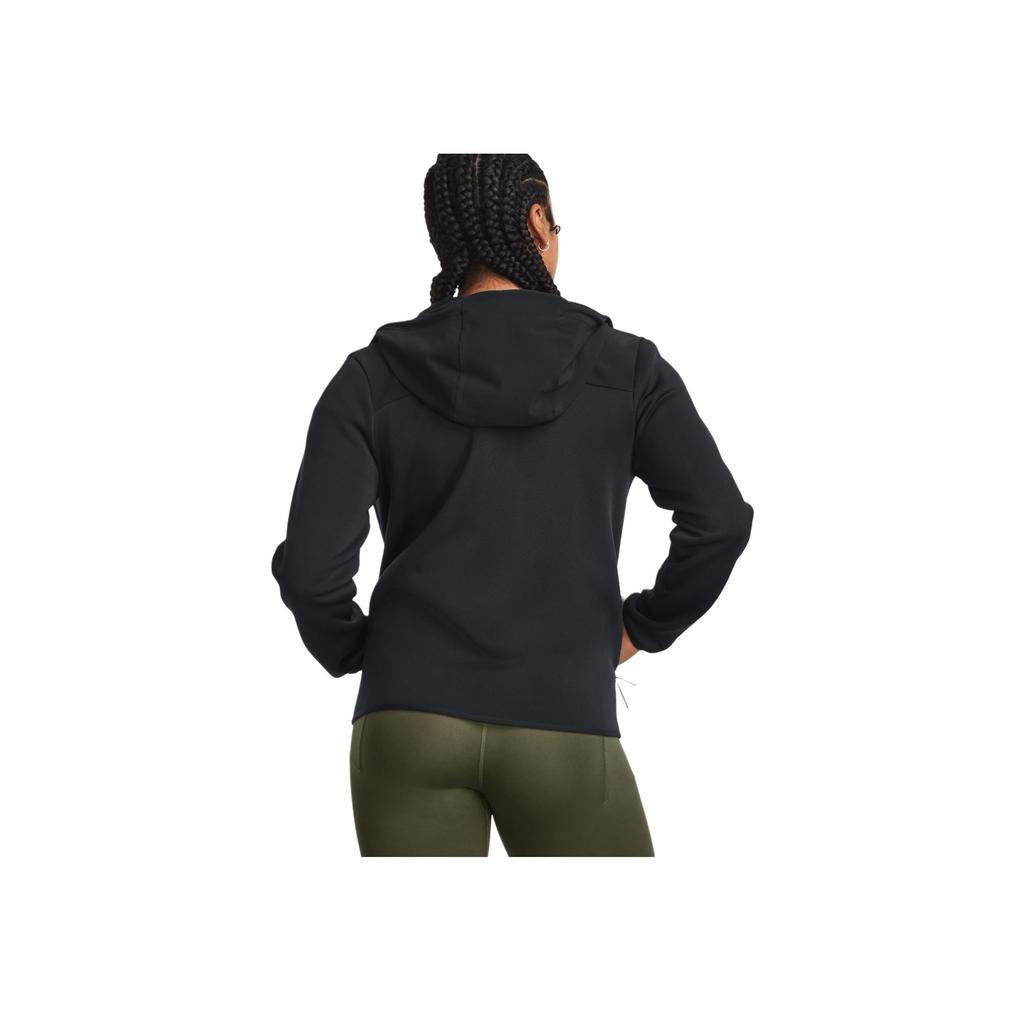 Under Armour Куртка Essential Swacket Training с капюшоном Женская Верхняя одежда Черный 1378850-001