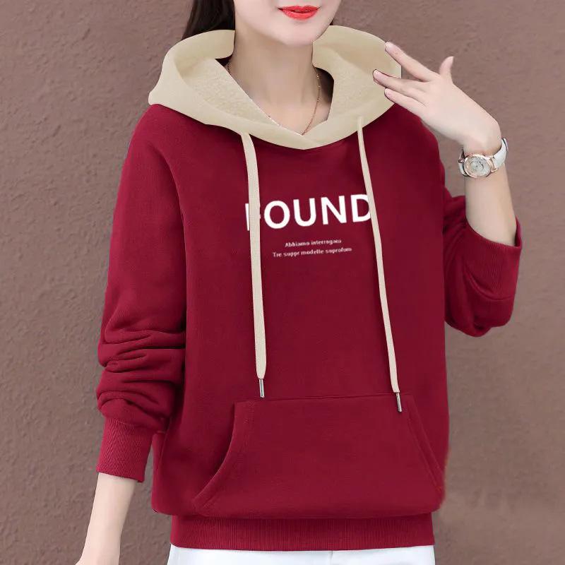 Хлопковый стеганый свитер, женский осенне-зимний утепленный теплый пиджак с капюшоном, удобный повседневный универсальный пуловер, топы