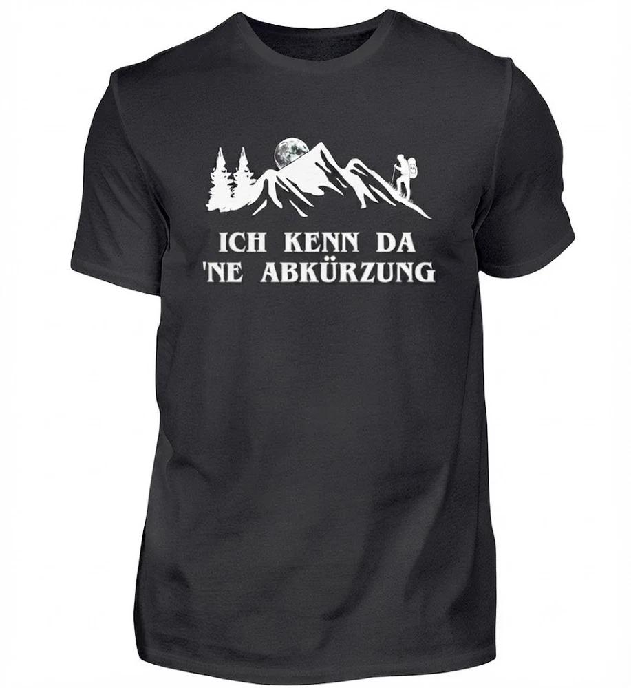 I Know The Abbreviation Hiking Mountaineering Black Tshirt