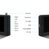 LEADSTAR D5 ATSC Цифровой ТВ-плеер с 5-дюймовым экраном Портативный карманный телевизор Автомобильный телевизор Мультимедиа