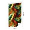Ink Yellow and Orange Wallpaper for Living Room and Bedroom 50x1000