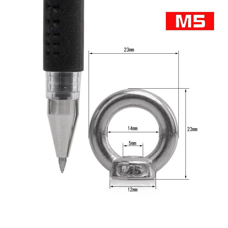 Винт-кольцо из нержавеющей стали для морского подъема - Рым-болт/Рым-гайка в форме кольца