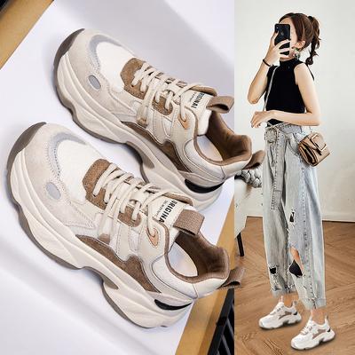 Мода 2025 Женская мода Спортивная повседневная обувь Дышащая Четыре сезона Мягкая подошва Удобная Уличная обувь для бега Кроссовки на шнуровке