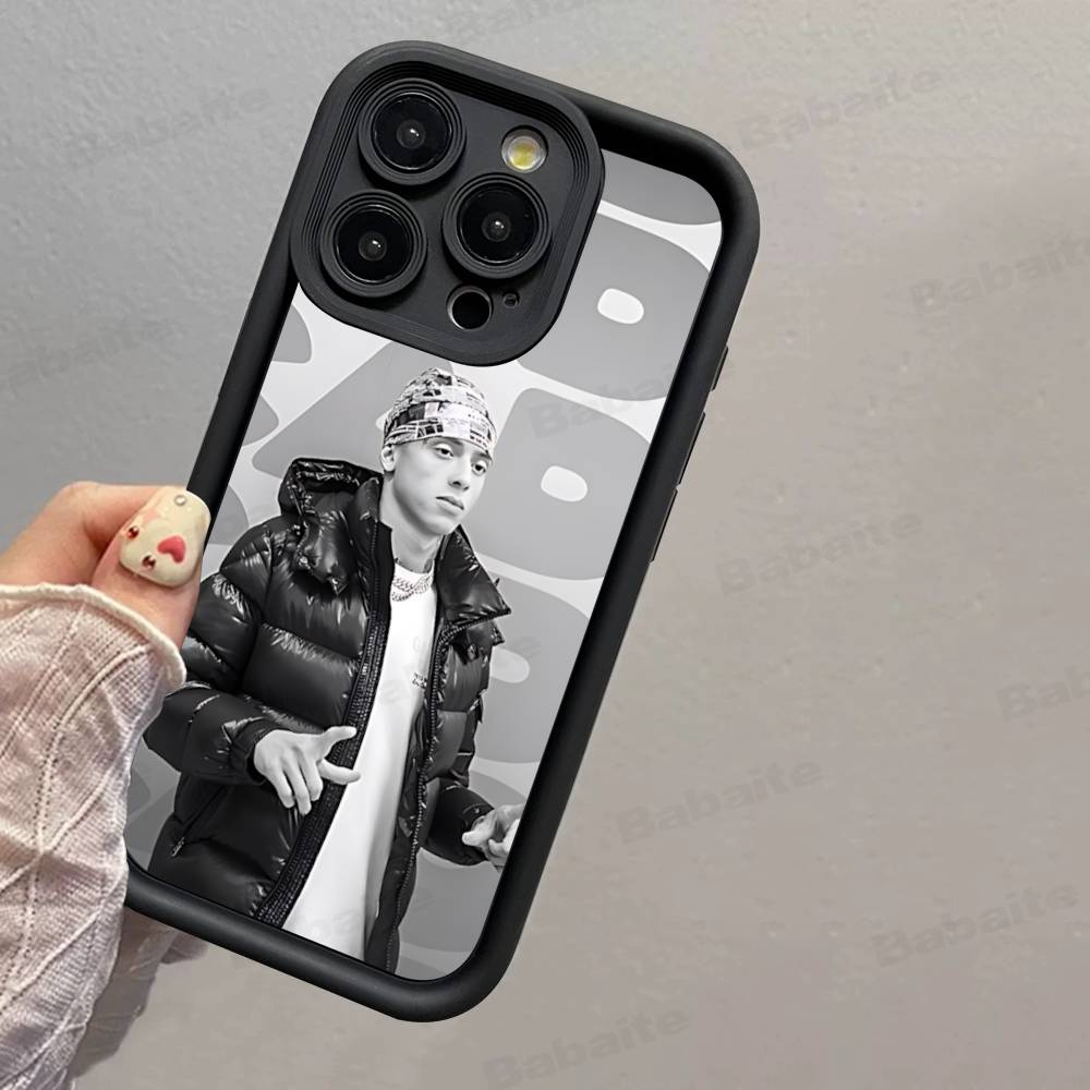 Популярный певец C-Central C-Cee Музыка для IPhone 17 Pro Max 16 15 14 13 12 11 Plus Черный Мягкий чехол для телефона