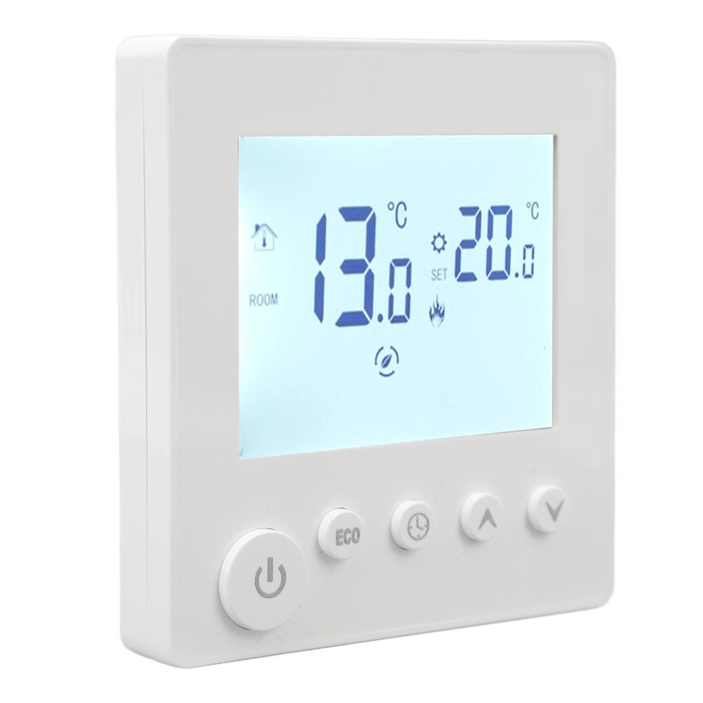 Floor Heating Thermostat Controller Programmable Control Panel LCD Display 90V?240V for Home