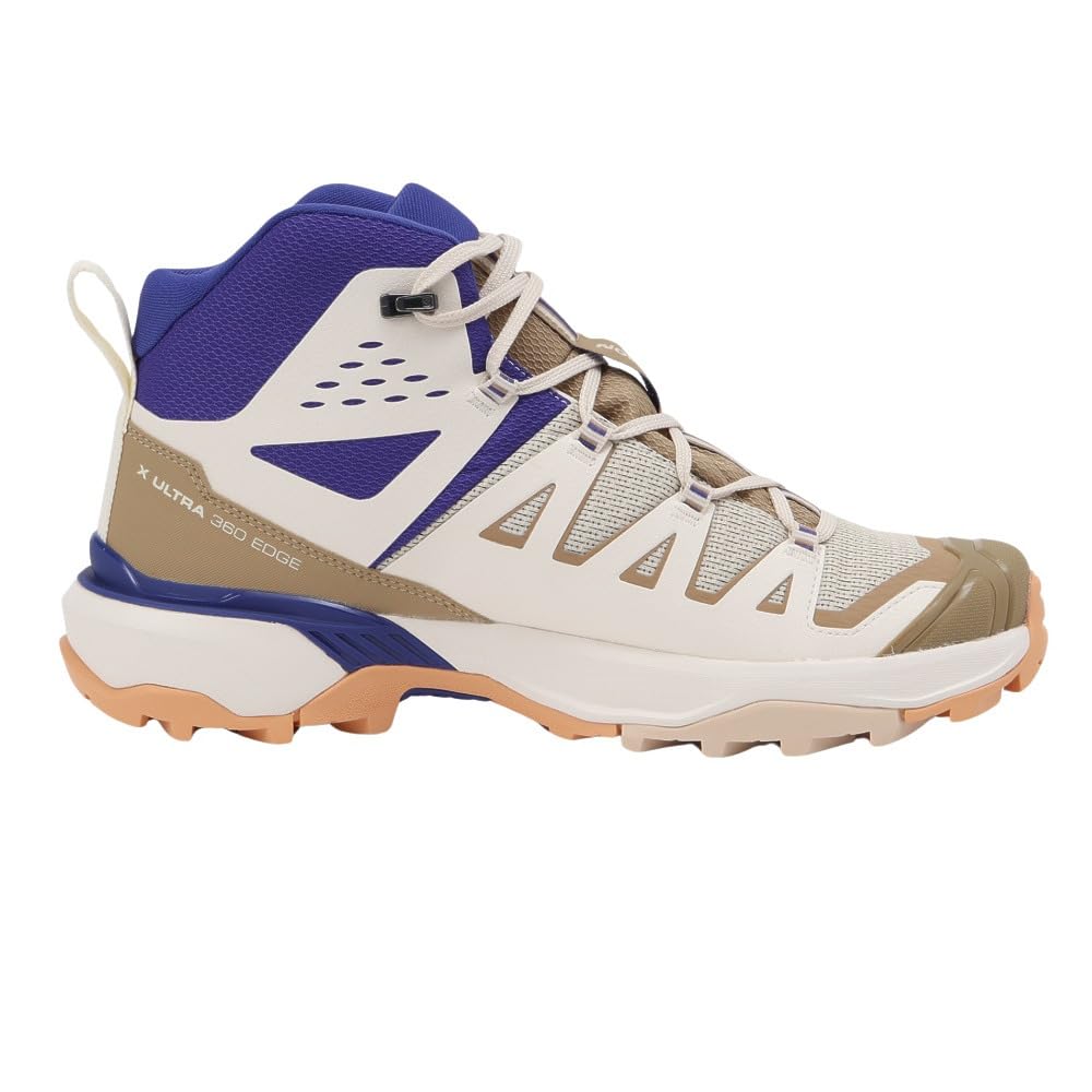 Треккинговые ботинки X ULTRA 360 EDGE MID GTX L47378100 Выбеленный синий [Salomon] Мужские Песочный/Морская капуста/Спектральный 25.5см