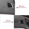 For BMW 1 / 2 Series F20 F21 2012-2016 Carbon Fiber Car Air Outlet Decorative Frame Trim Sticker Refitting Interior Accessories