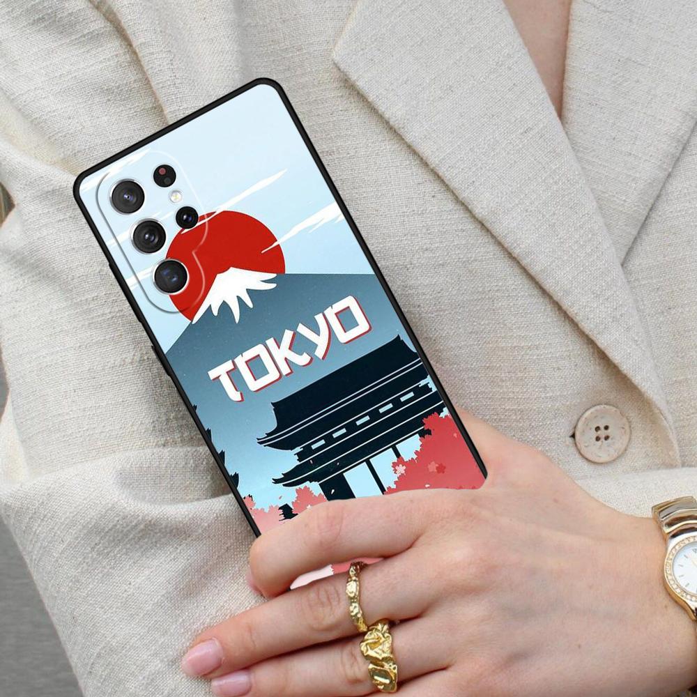 Японское искусство Гора Фудзи Чехол для телефона для Samsung Galaxy S26 Ultra S25 S24 S23 S22 S21 S20 Note10