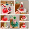 Elk Santa Claus Duckbill Clip Plush Ball Christmas Hat Hairpin Kawaii Christmas Hair Clip  Daily