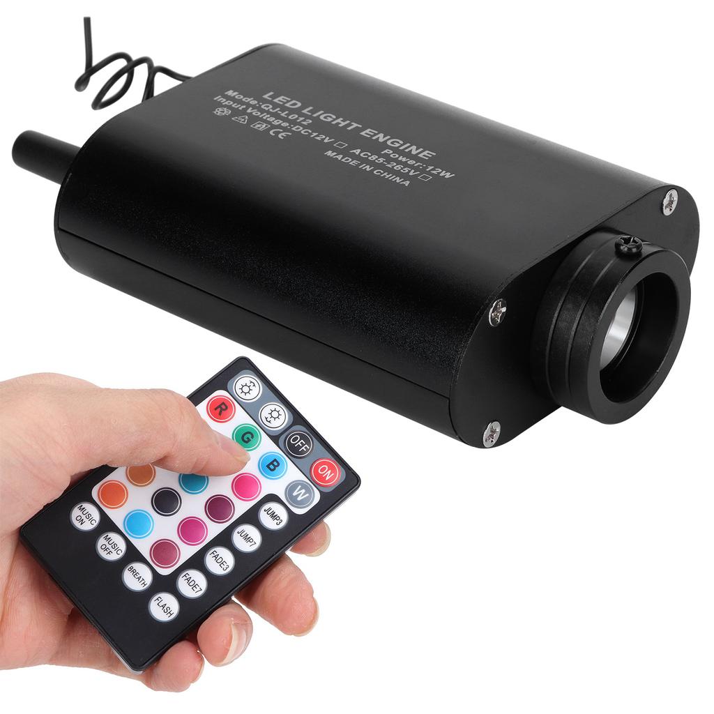 Волоконно-оптический световой двигатель с дистанционным управлением 12 Вт RGBW потолочное освещение для Bluetooth APP