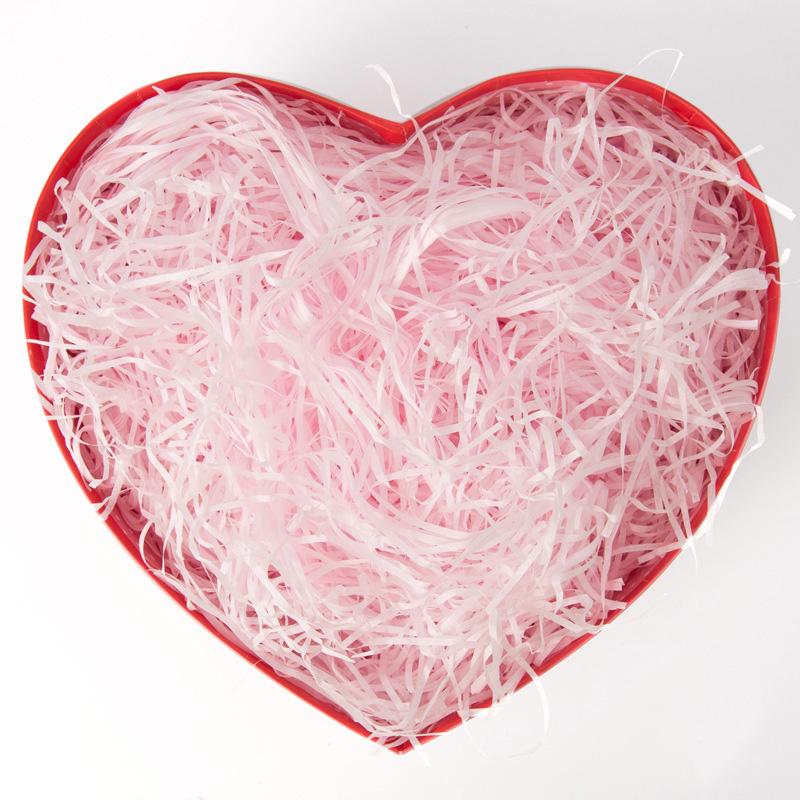 1 шт., красочный материал, упаковка, рождественский декор, бумажная морщинистая подарочная коробка из лафита, наполнитель из рафии