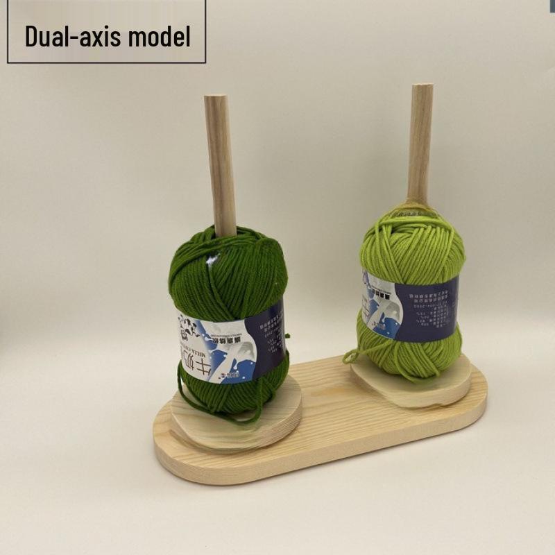 Портативная моталка для пряжи из массива дерева: Съемное ручное вязание и ткачество, вспомогательное веретено