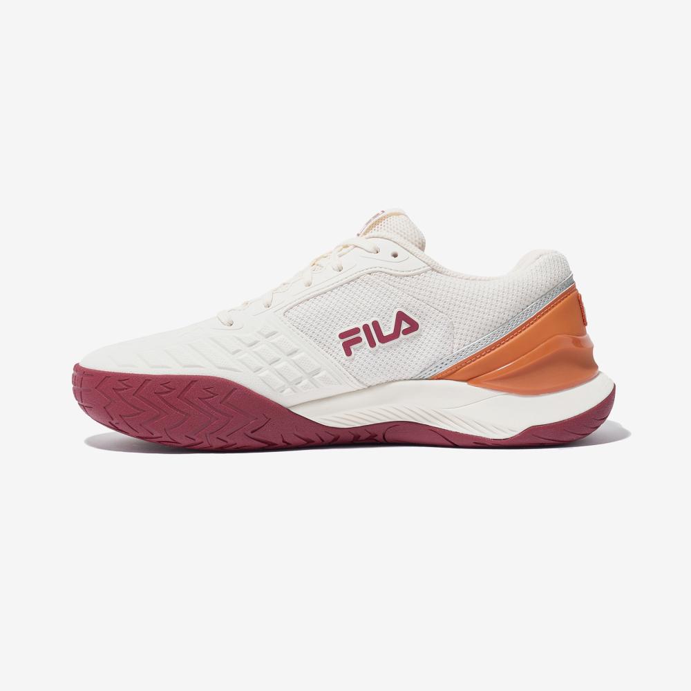Fila Exillus 3 Удобные Мягкие Низкие Повседневные Кроссовки Стиль Унисекс Белый Красный 11001TM01987H822