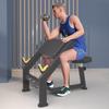 X-RIVALFITNESS Bicep & Tricep Preacher Curl Bench