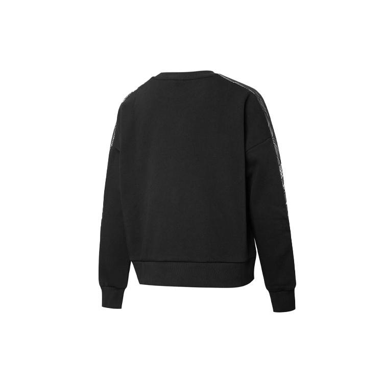 (WMNS) PUMA Pullover Sweatshirts 'Black' Women's 530306-01