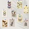10PCS Retro Butterfly Decorative Sticker Poster Fashion Harajuku Laptop Luggage Nostalgia Skateboard Wall Home Streetwear Card