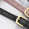 Casual Leather Belt Sweet Luxury Design Waist Strap Trend Jeans Belt
