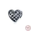925 Sterling Silver Angel Mom Family Heart Series Shine Beads Fit Original Fashion Charms Bracelets Women DIY Jewelry