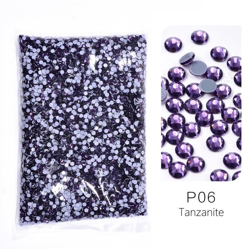 Крупная упаковка Единообразная имитация стекла Австрийский горячий бриллиант, Дно с термоклеем Сделай сам Одежда Обувь и Головные уборы Ювелирные изделия Стразы