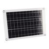 20W Polycrystalline Solar Panel Kit Flexible Photovoltaic Charging Panel with Dual USB Interface