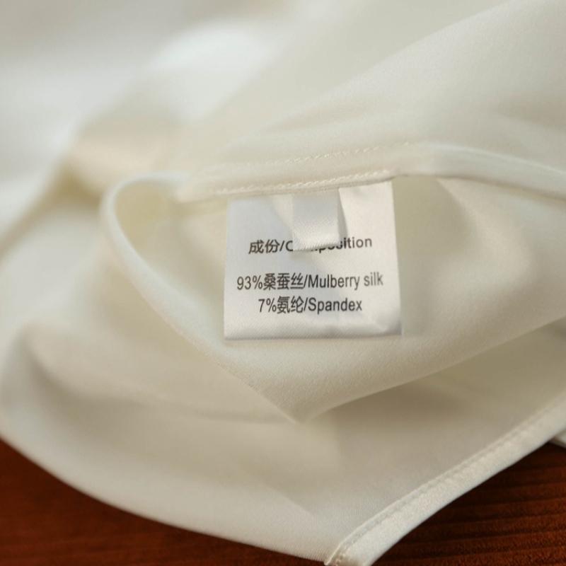 Модная повседневная офисная женская атласная рубашка, свободные топы с длинным рукавом, однотонные женские блузки больших размеров, элегантные винтажные простые женские рубашки на пуговицах 25678