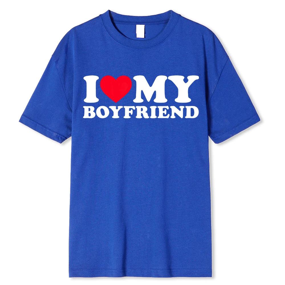 I Love My Boyfriend Clothes I Love My Girlfriend T Shirt So Please Stay Away From Me Funny BF GF Saying Quote Gift Tee Tops