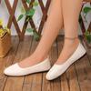 2024 Fashion Ladies Shoes Slip-on Women's Flats Hot Sale Plus Size Daily Flats Women High Quality Shallow Solid Flat Low Heels