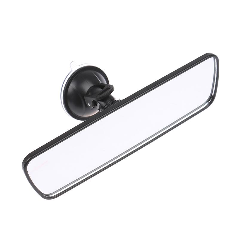 Rear View Mirror Glass Suction Cup Learner Driver Stick On Interior Wide Car