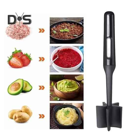 Лопатка для мясорубки, прочный измельчитель говяжьего фарша, гамбургер, измельчитель мяса, легко измельчает мясной фарш, не содержит бисфенол А, многофункциональный кухонный инструмент