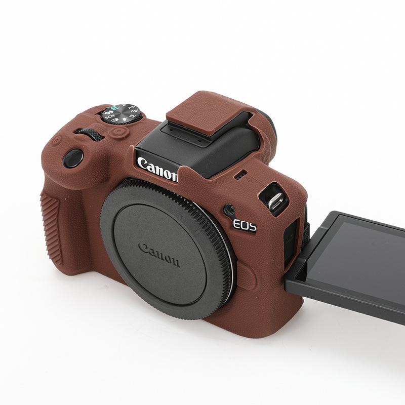 Силиконовый чехол для беззеркальной камеры Canon EOS R50 - Защитная мягкая сумка для фотографии