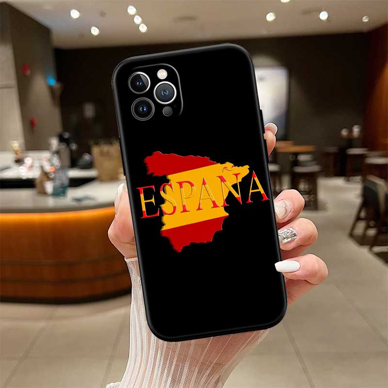 RE54 Чехол для телефона с флагом Испании, новый, премиум-класса, для iPhone SE X XS XR 16E 17 11 Pro Max 8 7 6 6s Plus Air