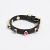 BIMBA Y LOLA [24FW] BIMBA Y LOLA Black Leather Cubic Bracelet B246AIX012BKF