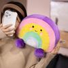 12/35cm Cartoon Weather Sky Plush Doll Pillow With Feet Love Cloud Rainbow Plush Toy Home Decoration Gift For Boys And Girls
