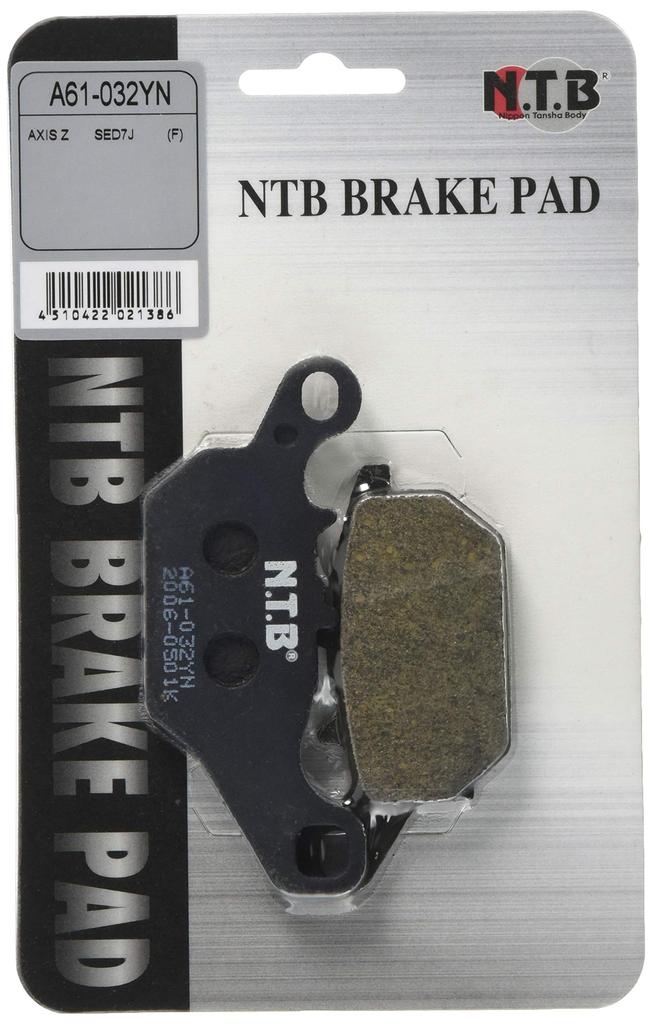 NTB Brake Pad Mainly for Yamaha Vehicles AXIS Z (SED7J) Etc. A61-032YN