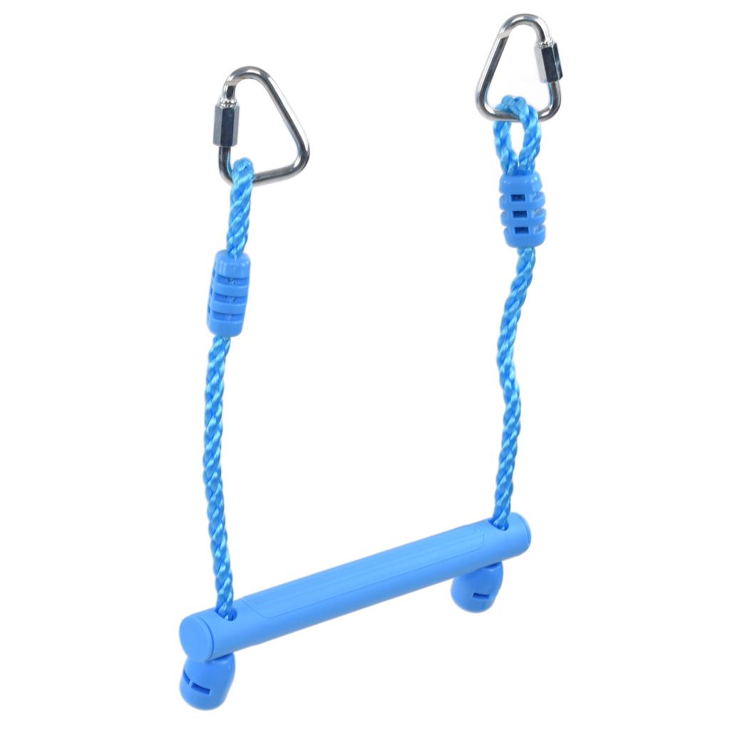 Детская трапеция качели скалодром синий прочный для помещений на открытом воздухе дворы сады