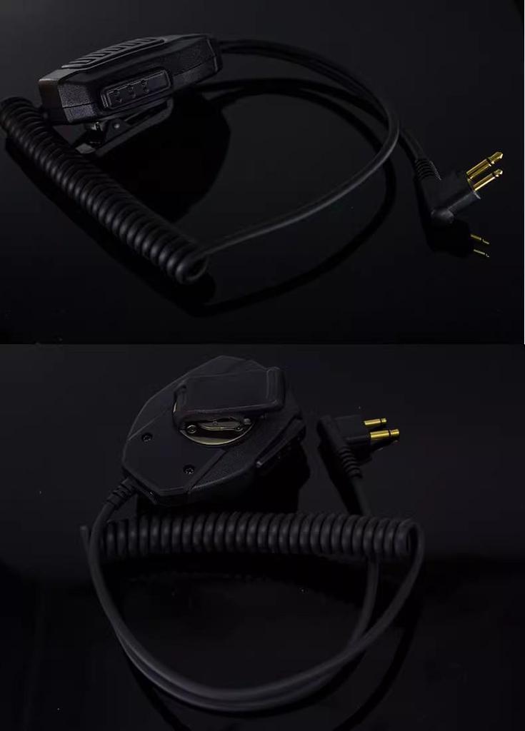 Микрофон для рации Q1: Ручная плечевая гарнитура для Baofeng & Quansheng K5/K6/8600/8800