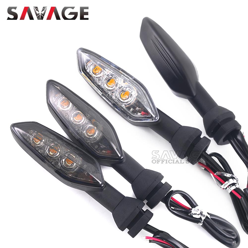 Flasher LED Turn Signal For DUCATI Monster 659 696 796 797 821 1200 1100/EVO Streetfighter V4 DesertX Motorcycle Light Indicator