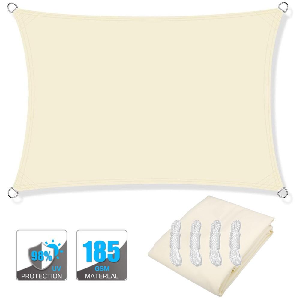 4x2/3/5/6M прямоугольный солнцезащитный парус водонепроницаемый навес от солнца защита от непогоды навес от ультрафиолета для патио балкона садовый тент