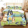 Children's Bedding Set Animated Cartoon Duvet Cover Anime Pillowcase Comfortable Bed Set Full Size Single Bed Double Bed